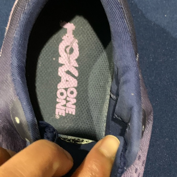 Hoka One One Womens Cavu 2 Purple Running Shoes Sneakers Size 8 - Picture 5 of 12